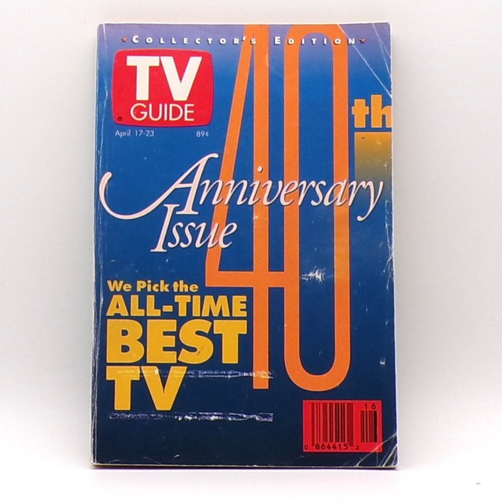 TV Guide 40th Anniversart Issue April 1993